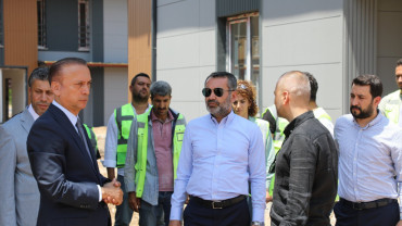 Başkan Şerifoğulları, Batı Prestij Projesi Alanında İncelemede Bulundu