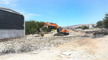 Kazım Karabekir Caddesi'nde Yol Genişletme Çalışması