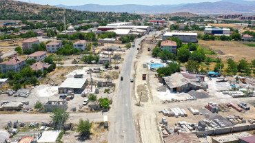 Kazım Karabekir Caddesi'nde Yol Genişletme Çalışması