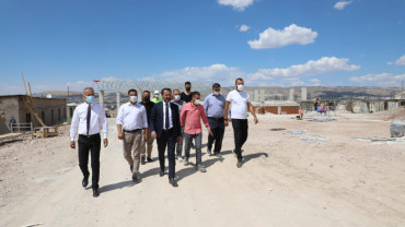 Başkan Şerifoğulları Şehir Genelindeki Belediye Çalışmalarını Yerinde İnceledi