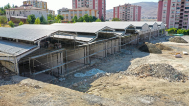 Hilalkent Sosyal Hizmet Binası İnşaatı Hızla İlerliyor