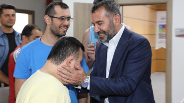 Başkan Şerifoğulları, Personeliyle Bayramlaştı