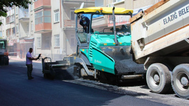 Elazığ Belediyesi'nden Asfalt Hamlesi