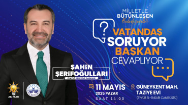 'Vatandaş Soruyor, Başkan Cevaplıyor' Programının Üçüncüsü, Güneykent Mahallesi'nde Düzenlenecek