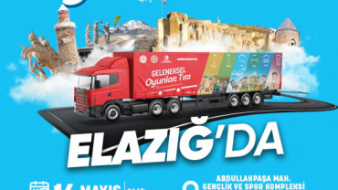 Geleneksel Oyunlar Tırı, Elazığ'da Çocuklarla Buluşacak
