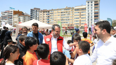 Geleneksel Oyunlar Tırı, Elazığ'da Çocuklarla Buluştu