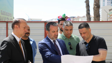 Başkan Şerifoğulları, Tarihi Öğretmenevi'nde İncelemelerde Bulundu