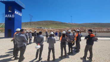 ELBAK Personeline Kentsel Arama Kurtarma Eğitimi Verildi