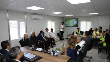 Başkan Şerifoğulları, İleri Biyolojik Atık Su Arıtma Tesisi'nde İncelemelerde Bulundu