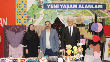 Elazığ Belediyesi'nin Kursiyerlerinden Yıl Sonu Sergisi