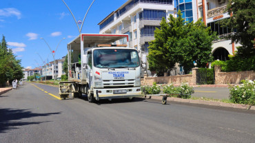 Asfaltlama, Yol Çizgi, Yaya Çizgisi ve İşaret Çalışmaları Devam Ediyor