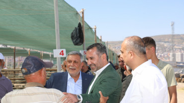 Başkan Şerifoğulları, Arife Günü Anlamlı Ziyaretler Gerçekleştirdi