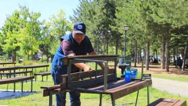 Elazığ Belediyesi'nden Millet Bahçesi'nde Kapsamlı Düzenleme Çalışması
