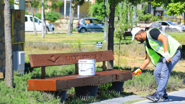 Elazığ Belediyesi'nden Millet Bahçesi'nde Kapsamlı Düzenleme Çalışması
