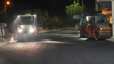 Gündoğdu Sokak'ta Asfalt Yenileniyor