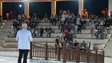 Yaz Etkinliklerinde, TSM Sanatçısı Abdullah Ercan Sahne Aldı