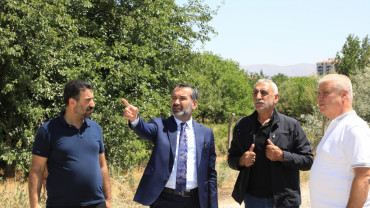 Başkan Şerifoğulları, Hicret Mahallesi'nde