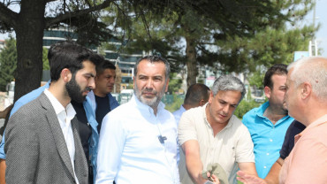 Hazardağlı Kavşağı Düzenleme Çalışmaları Başladı