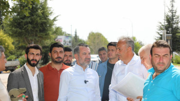 Hazardağlı Kavşağı Düzenleme Çalışmaları Başladı