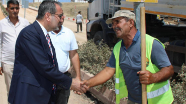 Başkan Şerifoğulları, Saha Çalışmalarını Sürdürüyor