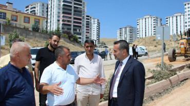 Başkan Şerifoğulları, Saha Çalışmalarını Sürdürüyor