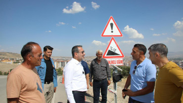 Başkan Şerifoğulları, Saha Çalışmalarını Sürdürüyor