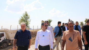 Başkan Şerifoğulları, Saha Çalışmalarını Sürdürüyor