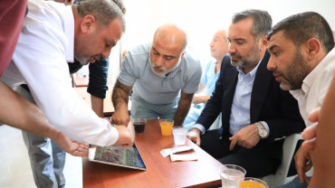 Başkan Şerifoğulları, Gece-Gündüz Sahada!