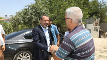 Başkan Şerifoğulları, Gece-Gündüz Sahada!