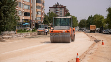 Başkan Şerifoğulları, Hazardağlı Kavşağı Düzenleme Çalışmalarını Yakından Takip Ediyor