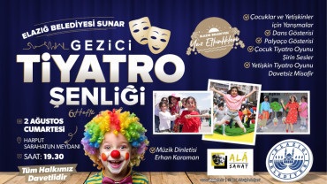 Elazığ Belediyesi Yaz Etkinlikleri Dolu Dolu Geçiyor