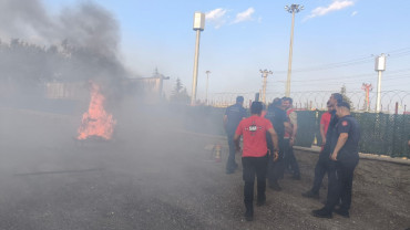 Elazığ Belediyesi İtfaiyesinden SAR Ekibine Destek Eğitimi