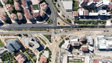 Başkan Şerifoğulları, Hazardağlı Kavşağı'nda İncelemede Bulundu