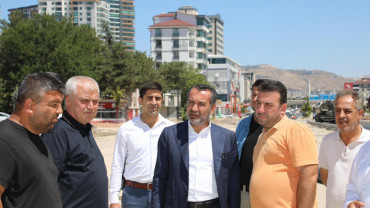 Başkan Şerifoğulları, Hazardağlı Kavşağı'nda İncelemede Bulundu