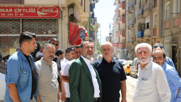 Elazığ'da Dönüşüm Sürüyor Başkan Şahin Şerifoğulları Sahada
