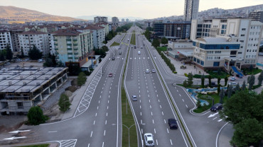 Hazardağlı Kavşağı'nda Çalışmalar İlerliyor