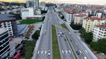 Hazardağlı Kavşağı'nda Çalışmalar İlerliyor