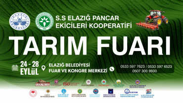 Elazığ Belediyesi Tarım Fuarı, Kapılarını Ziyaretçilerine Açıyor