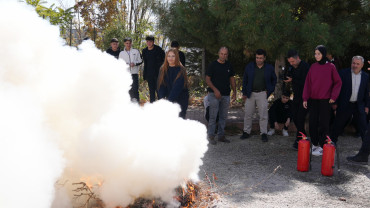 Elazığ İtfaiyesi, 2025 Yılında 57.568 Vatandaşa Yönelik Eğitim Verdi