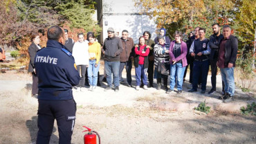 Elazığ İtfaiyesinden Özel Bireylere Özel Eğitim