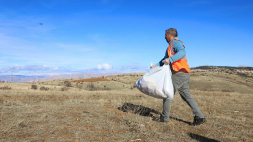 Elazığ Belediyesi Doğaya Yem Bıraktı