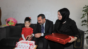 Başkan Şerifoğulları, Minik Fatma İle Buluştu