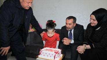 Başkan Şerifoğulları, Minik Fatma İle Buluştu