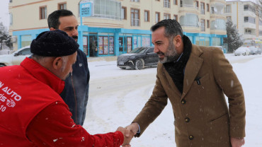 Başkan Şerifoğulları, Karla Mücadele Çalışmalarını İnceledi