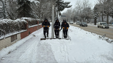 Başkan Şerifoğulları, Karla Mücadele Çalışmalarını İnceledi