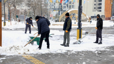 İstasyon Caddesi ve Meydanlarda Çalışma Yapıldı