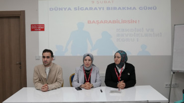 Elazığ Belediyesi'nden Dünya Sigarayı Bırakma Günü'nde Farkındalık Programı
