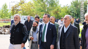 Şahinkaya Mahallesi Doğal Gaza Kavuşuyor, İlk Kazma Vuruldu
