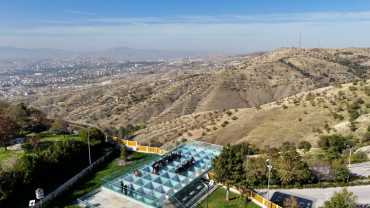 ESMEK'ten Harput Cam Seyir Terası'nda Örgü Etkinliği