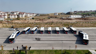 Elazığ Belediyesi 9 Yeni Otobüsle Ulaşım Filosunu Güçlendirdi